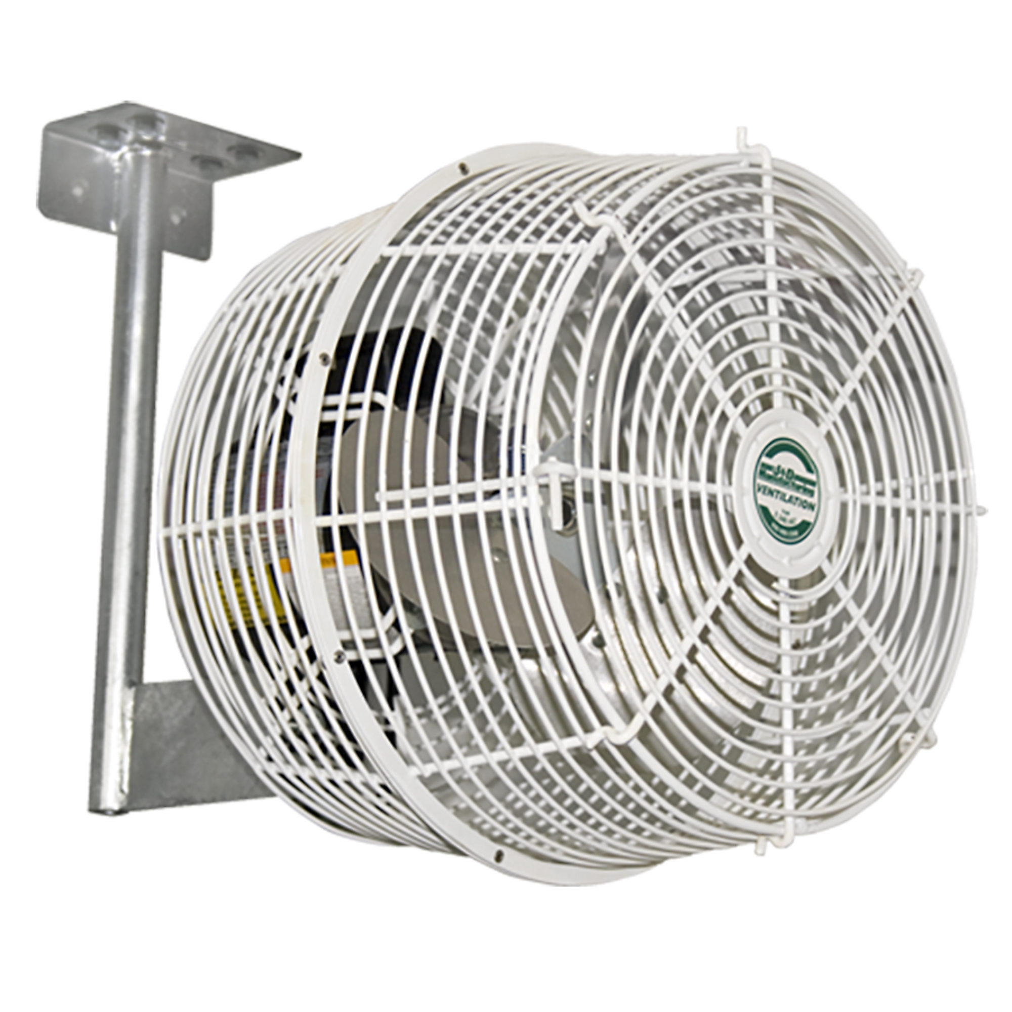J&D Mfg., Green Breeze, 12in. White 115V 1PH 1SP, Drive Type Direct, Fan Diameter 12 in, Air Delivery 1020 cfm, Model# VBG12